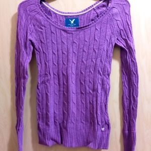 Women's crew neck sweatwr